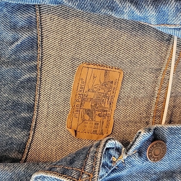 Vintage Blue Denim Jacket - Picture 3 of 4